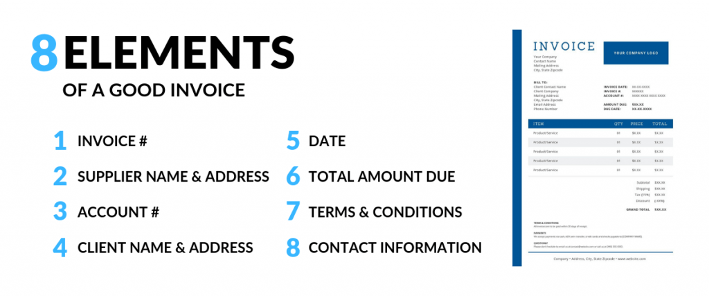 8 Elements of a Good Invoice | Brown & Joseph, LLC